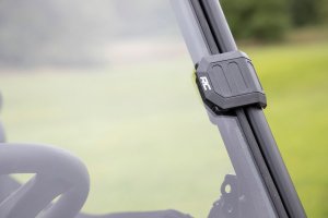 Polaris Ranger Crew SP 570 Full Windshield - Rough Country - Scratch Resistant - '22-'23